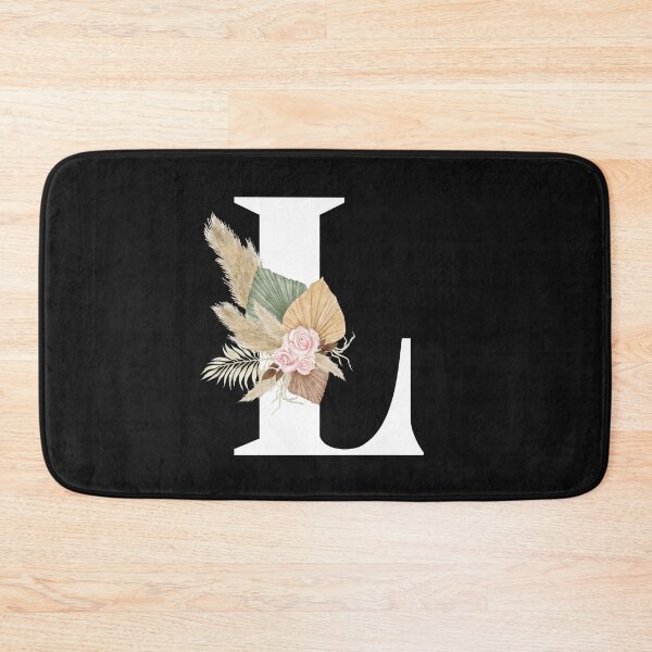Item preview, letter l floral designed and sold by LU NA.