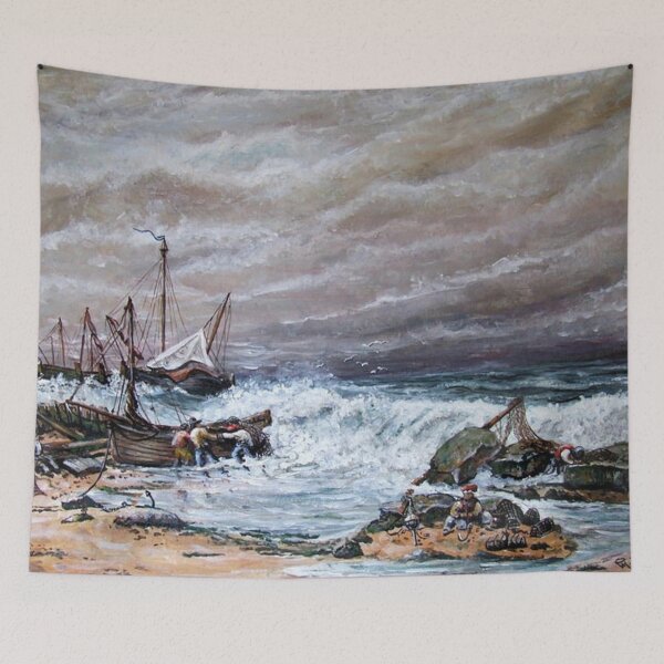 Item preview, THE APPROACHING STORM designed and sold by Mackenzie Moulton International Artist .