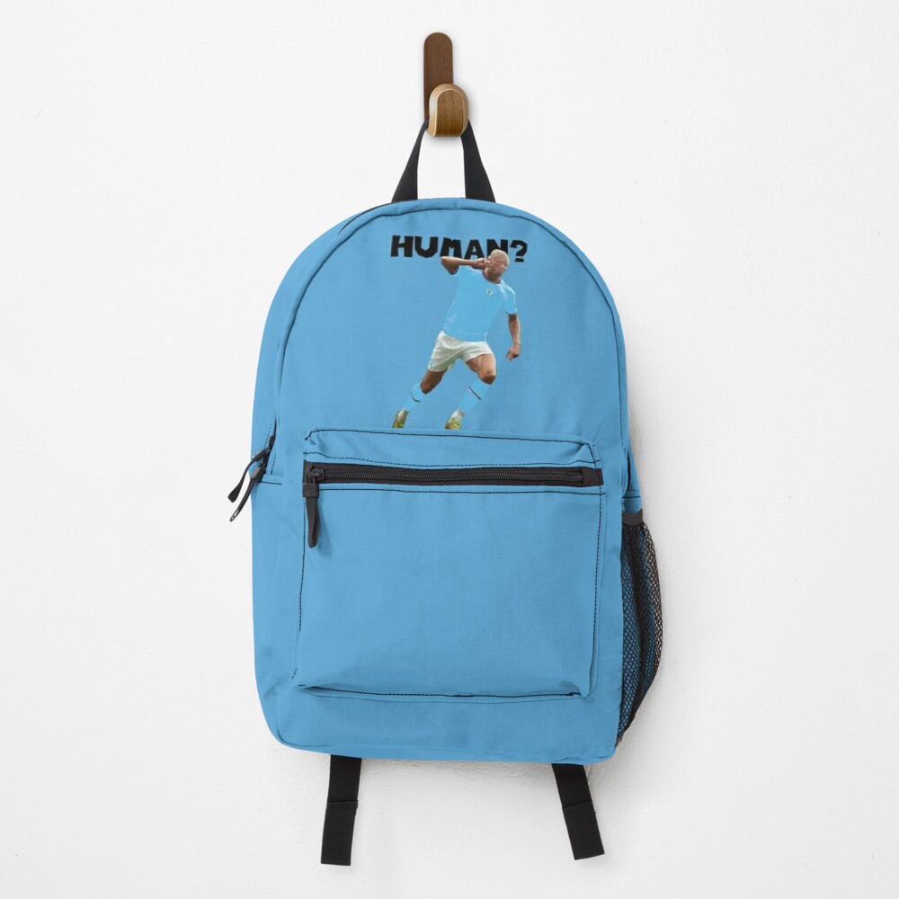 straw confirm span Human ? Haaland MANCHESTER CITY" Backpack for Sale by Forever-fan |  Redbubble