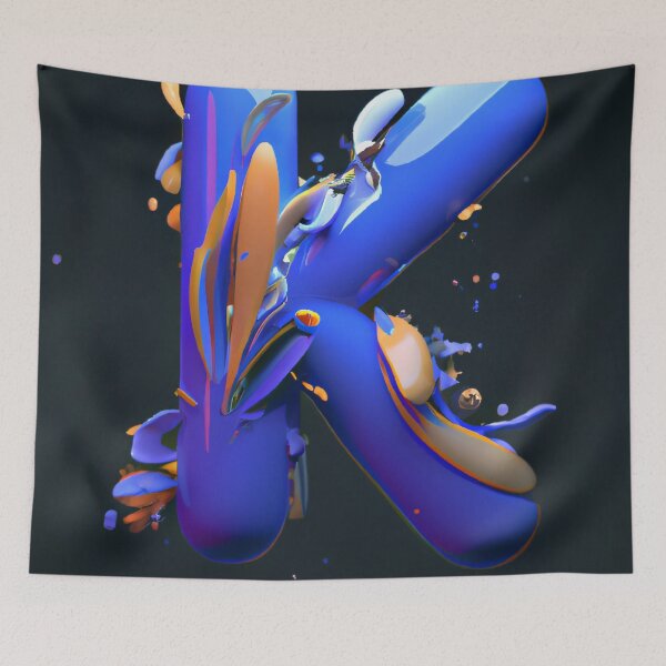 Item preview, An Amazing Letter K designed and sold by WhiteCatGallery.