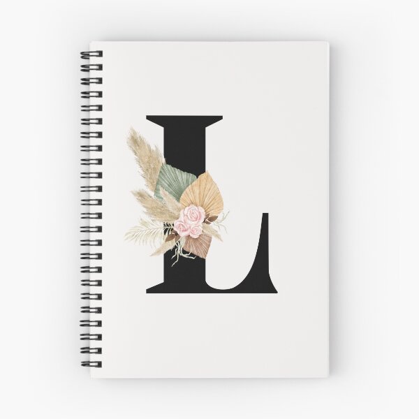 Item preview, letter l floral designed and sold by LU NA.