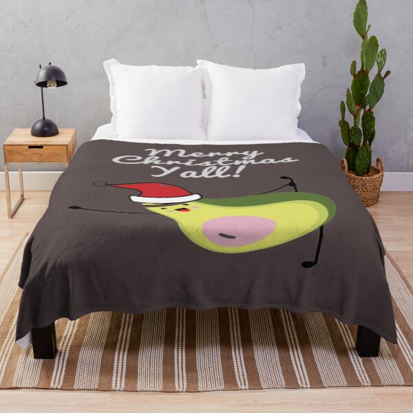Item preview, Cute Avocado Wishing You A Merry Christmas Yall! designed and sold by surprise-to-me.