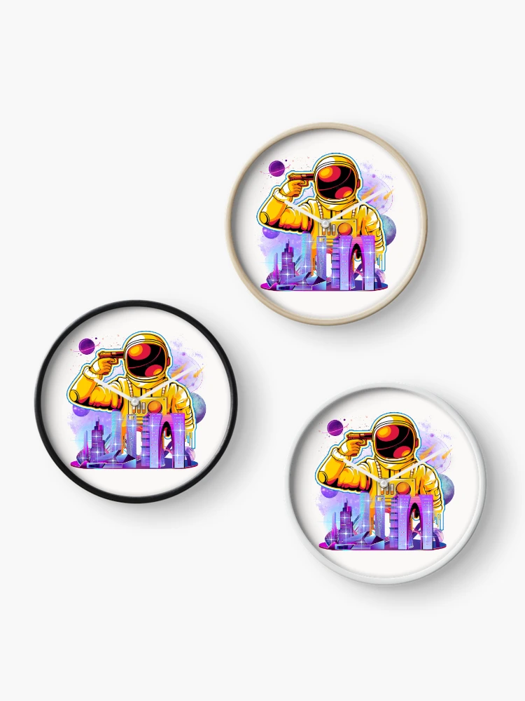 Thumbnail 3 of 4, Clock, Simulation designed and sold by YouOwnStyle.