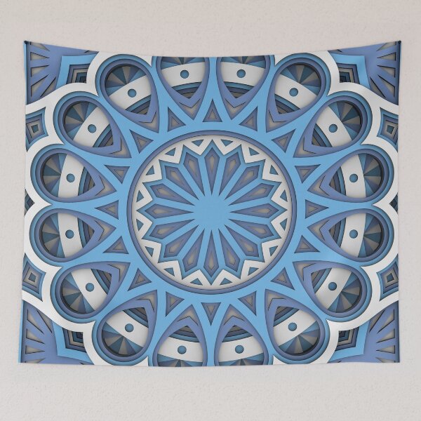 Item preview, 3D Mandala designed and sold by VectorMarket.