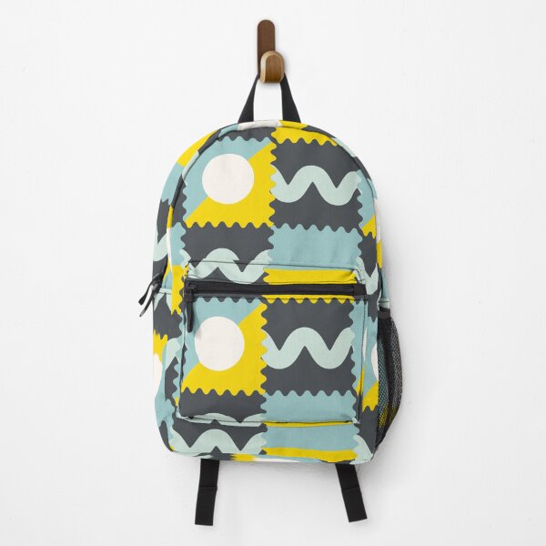 Item preview, Checkered board with zig-zag detail, waves and dots designed and sold by IlustraDeni.