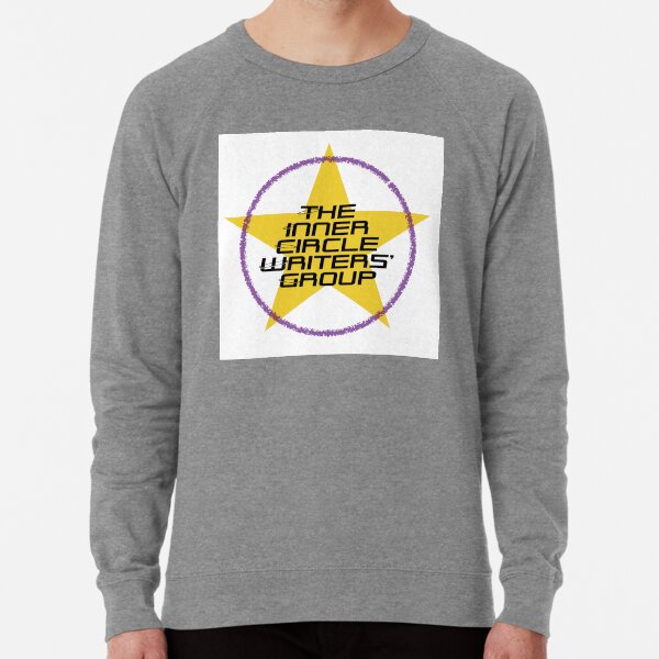 Inner Circle Writers' Group coloured logo with star Lightweight Sweatshirt