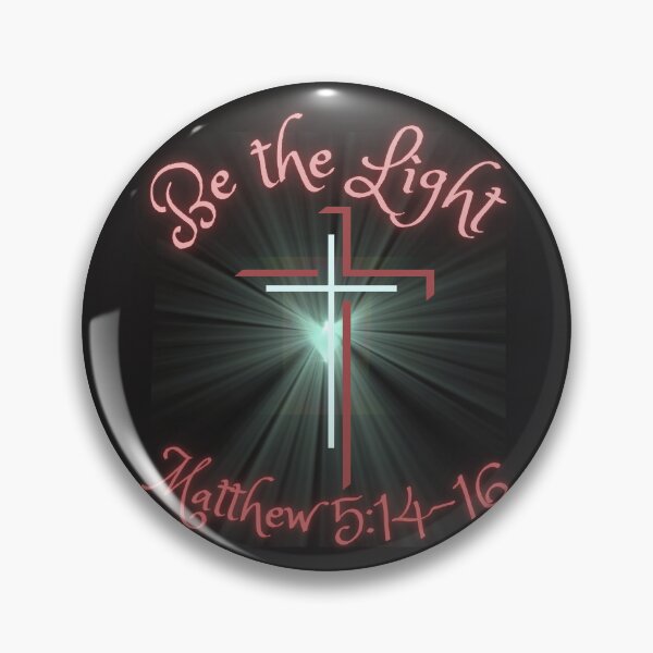Item preview,  Be The Light /Cross (Matthew 5:14-16) designed and sold by Tripp Art Studio.