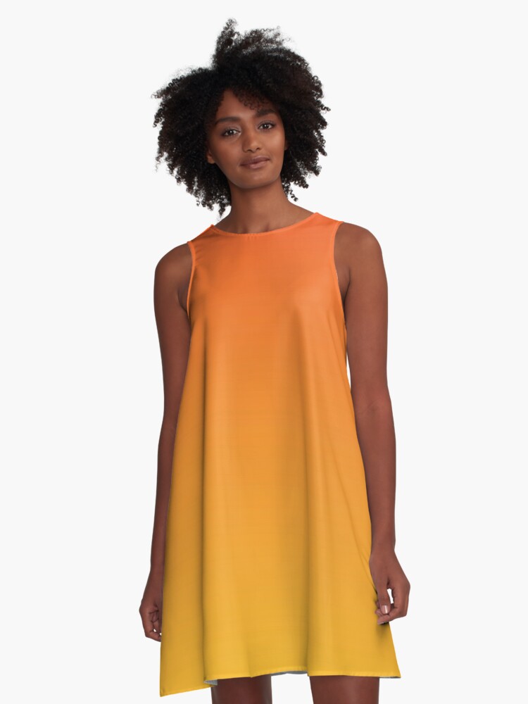 Yellow Ombre Dress