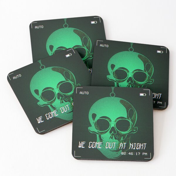 Item preview, we come out at night designed and sold by Aliveforfun.