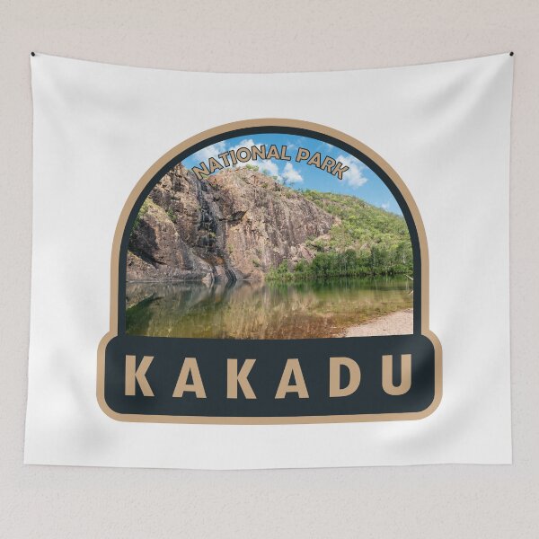 Artikelvorschau, Kakadu-Nationalpark, Australien-Abzeichen entworfen und verkauft von KrisSidDesigns.