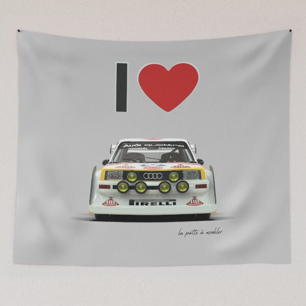 Item preview, I Love Rally Car designed and sold by LaPatteAModeler.