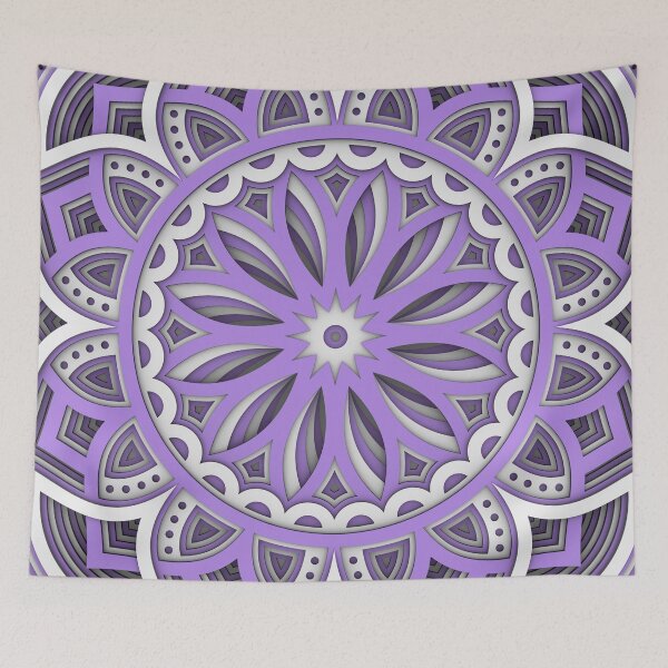 Item preview, 3D Flower Mandala designed and sold by VectorMarket.