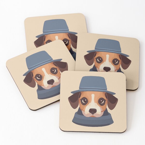 Item preview, Cute Dog Wearing a Hat designed and sold by MadSwellDesigns.