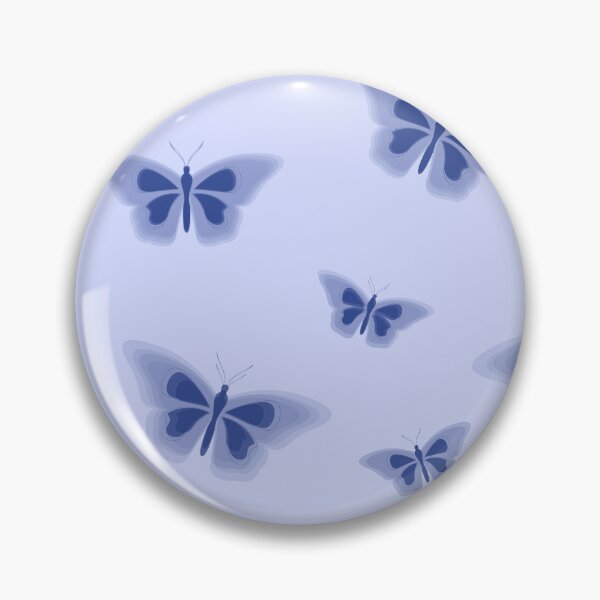 Aperçu de l'œuvre Motif papillons bleus créée et vendue par UniqueMw.