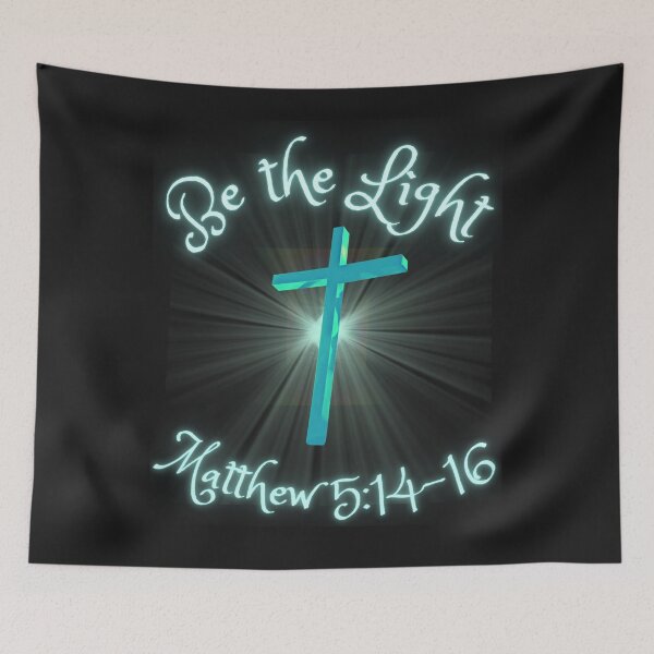 Item preview,   Be The Light /Cross (Matthew 5:14-16) designed and sold by Tripp Art Studio.