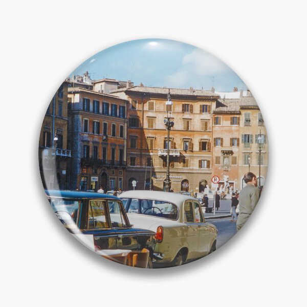 Item preview, 1960s - Street View with Cars and Pedestrian Traffic, Rome, Italy designed and sold by thatwaslife.