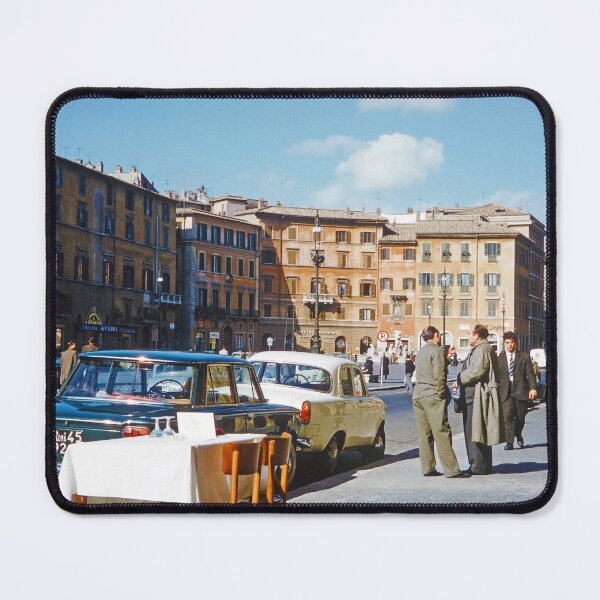 Item preview, 1960s - Street View with Cars and Pedestrian Traffic, Rome, Italy designed and sold by thatwaslife.