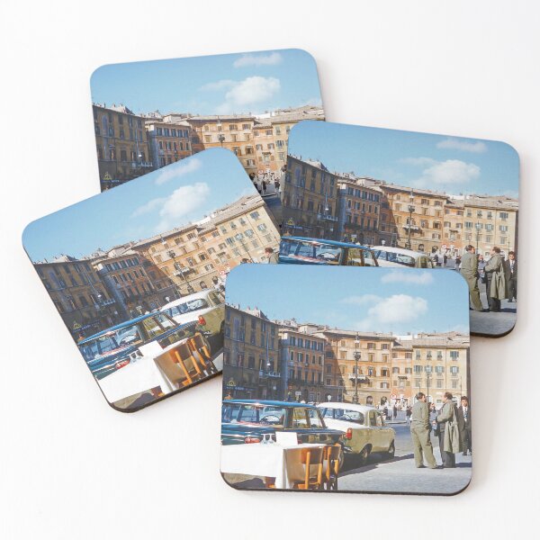 Item preview, 1960s - Street View with Cars and Pedestrian Traffic, Rome, Italy designed and sold by thatwaslife.