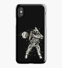 Space Baseball Astronaut Retro Vintage iPhone Case/Skin