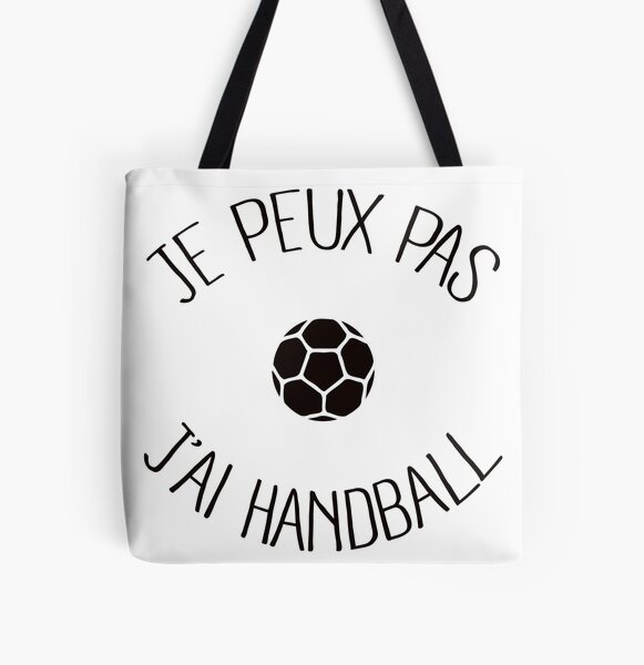 Tote Bag - Sac Je peux pas j'ai handball