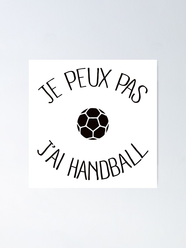 je peux pas j ai handball humour sport' Sac en tissu