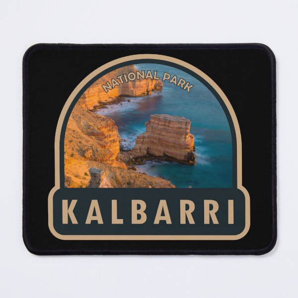 Item preview, Kalbarri National Park Australia Badge designed and sold by KrisSidDesigns.