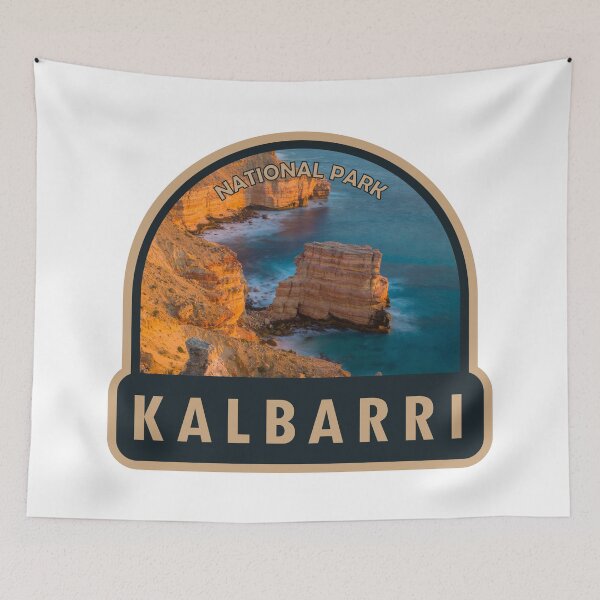 Item preview, Kalbarri National Park Australia Badge designed and sold by KrisSidDesigns.