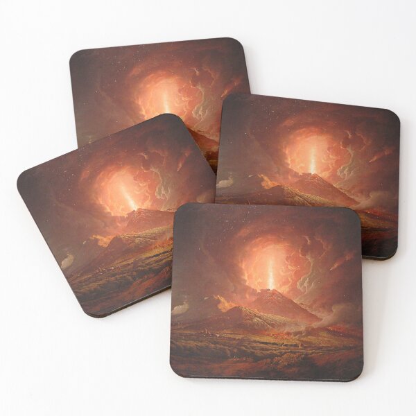 Item preview, Vesuvius in Eruption, by Joseph Wright designed and sold by JustContemplate.
