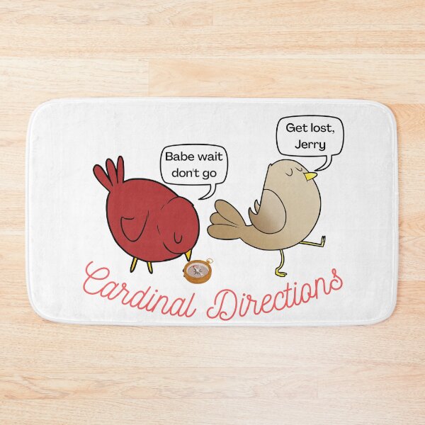 Item preview, Cardinal Directions Pun - Jerry designed and sold by LatterDaze.