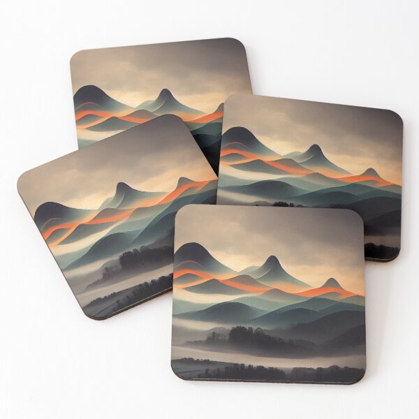 Item preview, Misty Mountains - 5 designed and sold by MrVPhotography.