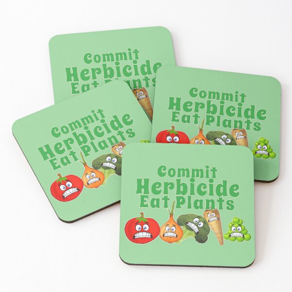 Item preview, Commit herbicide eat plants designed and sold by EpicStuff4All.