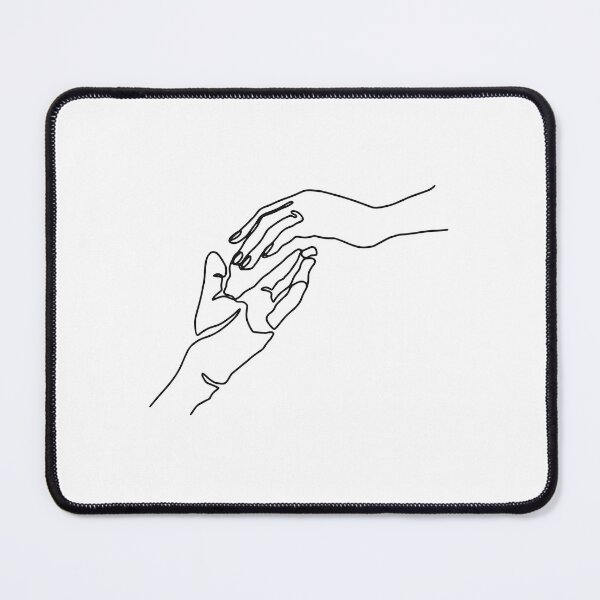 Item preview, Line Art Holding Hands, Love Hands designed and sold by MyTrueLove.