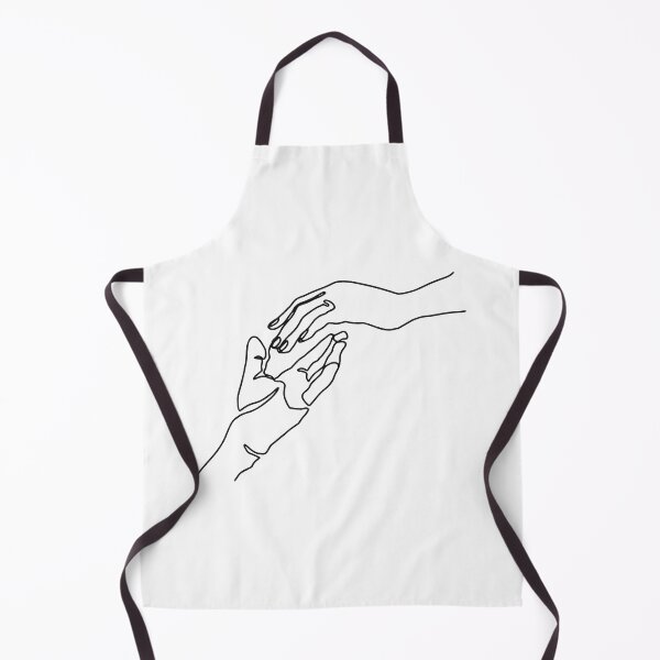 Item preview, Line Art Holding Hands, Love Hands designed and sold by MyTrueLove.