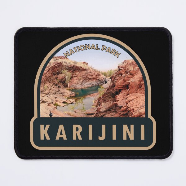Item preview, Karijini National Park Australia Badge designed and sold by KrisSidDesigns.