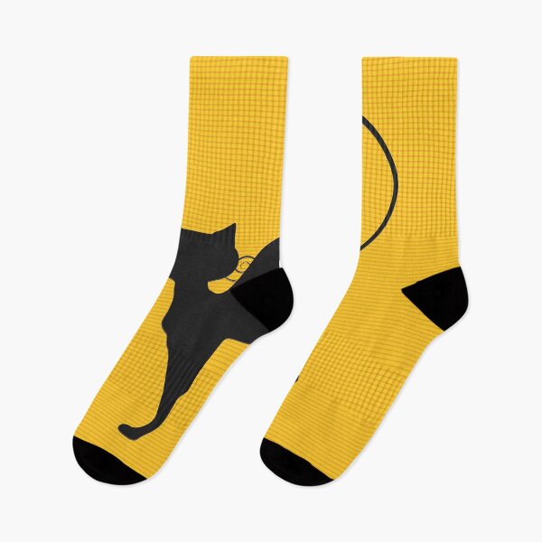 Item preview, Black Cat Yellow life orange designed and sold by tanabe.