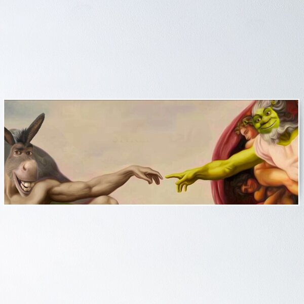 Shrek Funny Meme Premium Matte Vertical Poster sold by Hausafrench  Polynesiaben Quadinaros, SKU 42090760