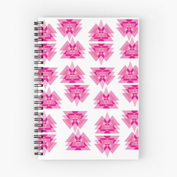 Item preview, abstract pink triangle designed and sold by CREATINERY.