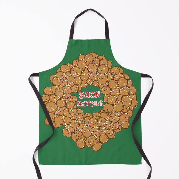 Item preview, Buon Natale Italian Christmas Struffoli Ring designed and sold by Deborah Camp.