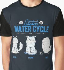 The States of the Water Cycle Graphic T-Shirt