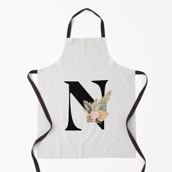 Item preview, letter n floral designed and sold by LU NA.