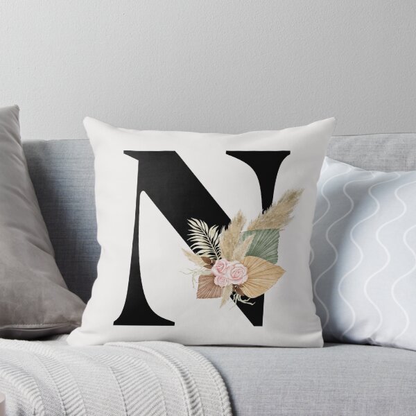 Item preview, letter n floral designed and sold by LU NA.
