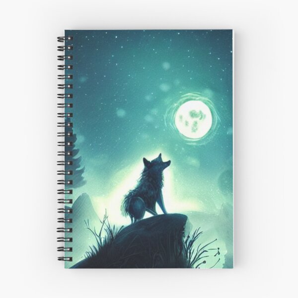 Item preview, Lone Wolf Howling at the Moon  - Your own style designed and sold by Akimatax ✯✯✯✯✯.