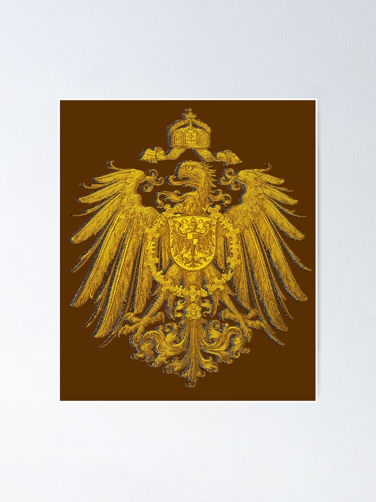 Póster «Águila imperial alemana, 1888 hasta 1918» de edsimoneit | Redbubble
