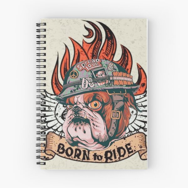 Item preview, born to ride - dog rider designed and sold by WAZDart.
