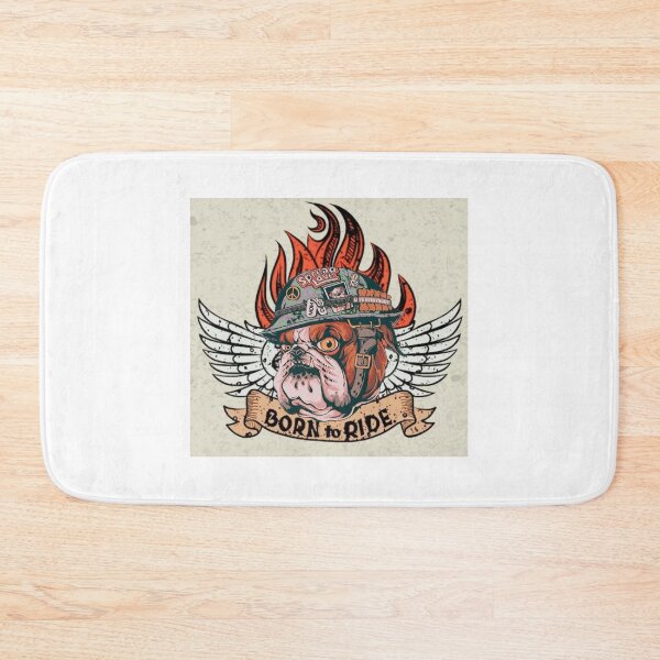 Item preview, born to ride - dog rider designed and sold by WAZDart.