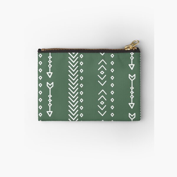 Item preview, Boho Mud Cloth Striped Tribal Pattern Sage Green designed and sold by AichaShopS.