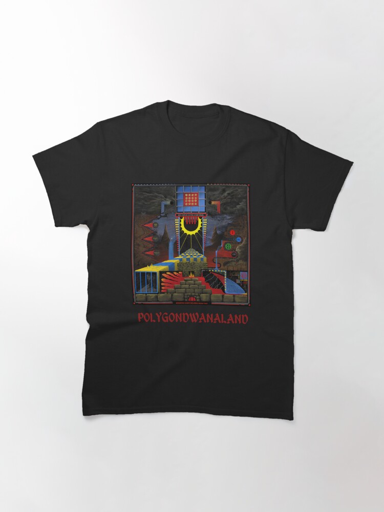 Thumbnail 3 of 7, Classic T-Shirt, Nonagon Infinity The Lizard Wizard Music Rock Gift Fan designed and sold by KarolSzewczyk.