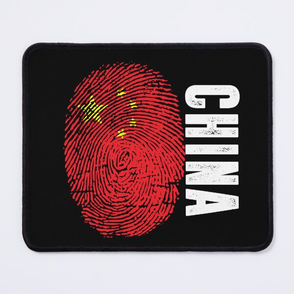Item preview, China Flag Fingerprint DNA Chinese designed and sold by PartyShirts1.