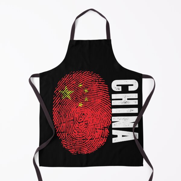 Item preview, China Flag Fingerprint DNA Chinese designed and sold by PartyShirts1.
