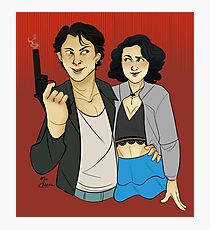 JD and Veronica Photographic Print